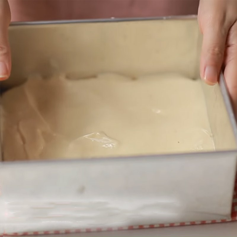 Bước 3 Nướng bánh Bánh mousse việt quất sữa chua