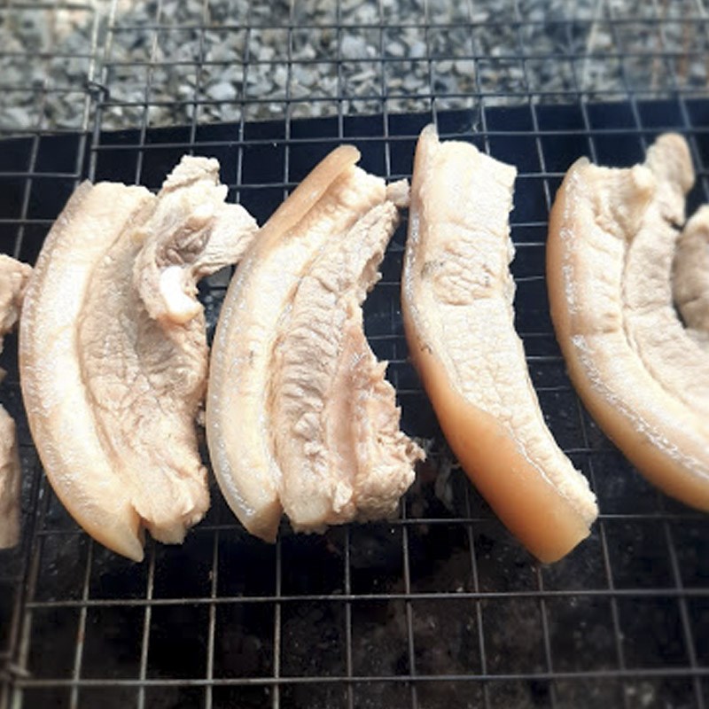 Bước 4 Nướng thịt Thịt nướng mật ong