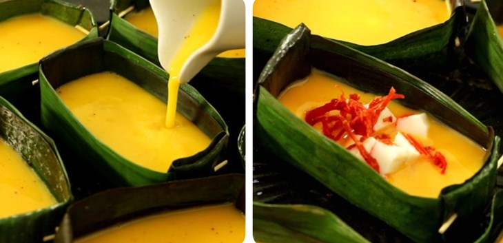 Bước 4 Nướng trứng Trứng nướng chiếc thuyền