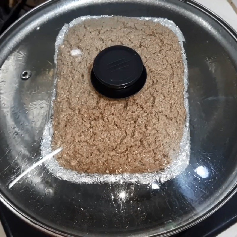 Bước 5 Đổ khuôn và hấp Pate gan gà hấp (công thức được chia sẻ từ người dùng)