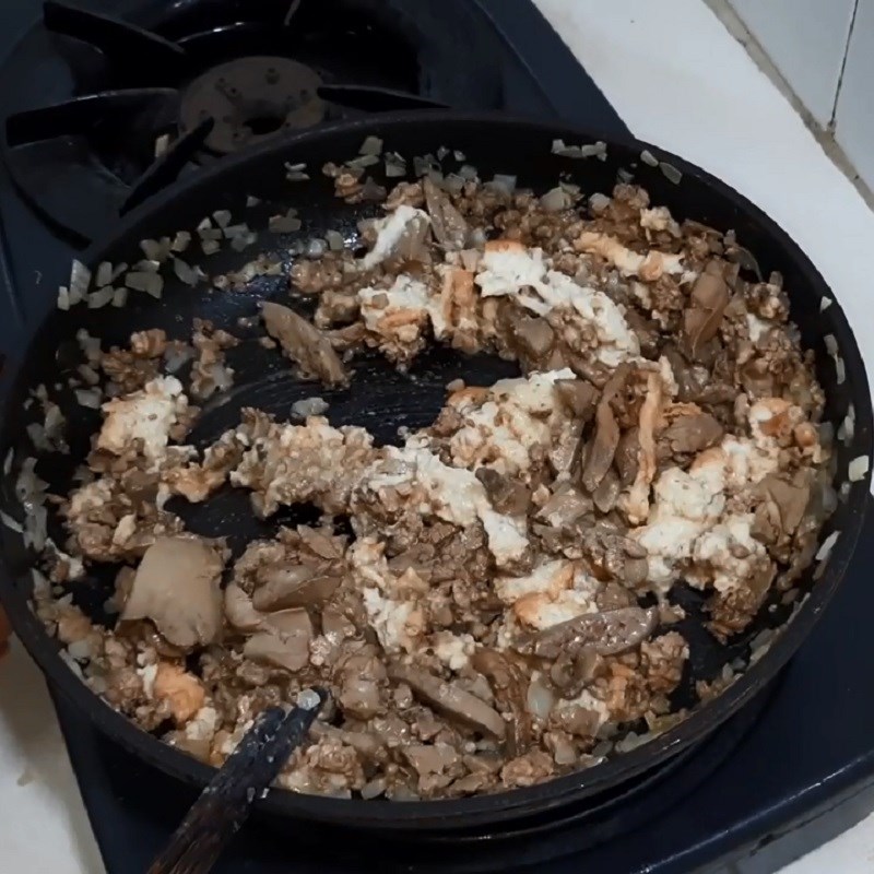 Bước 3 Xào gan gà với thịt Pate gan gà hấp (công thức được chia sẻ từ người dùng)