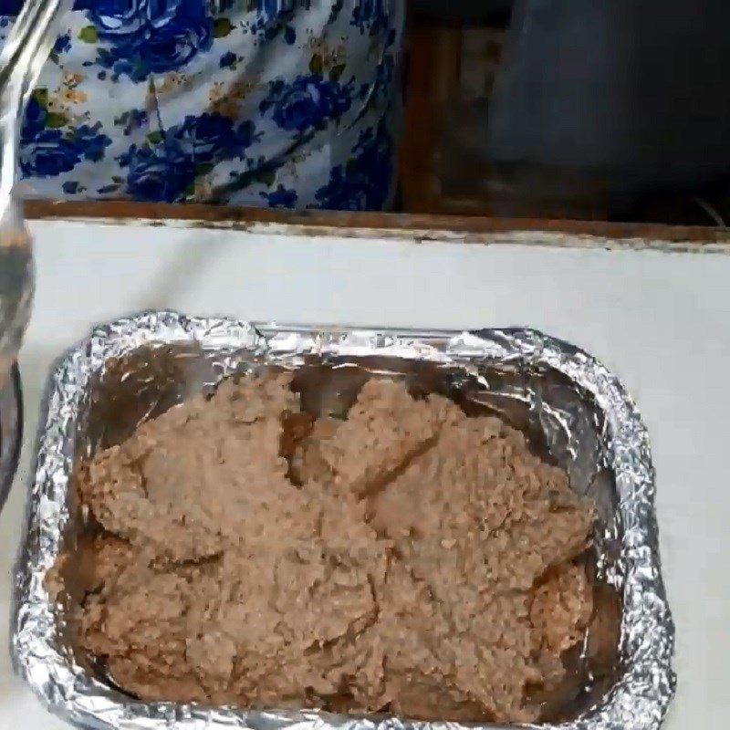Bước 5 Đổ khuôn và hấp Pate gan gà hấp (công thức được chia sẻ từ người dùng)
