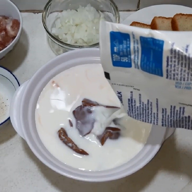 Bước 1 Sơ chế các nguyên liệu Pate gan gà hấp (công thức được chia sẻ từ người dùng)