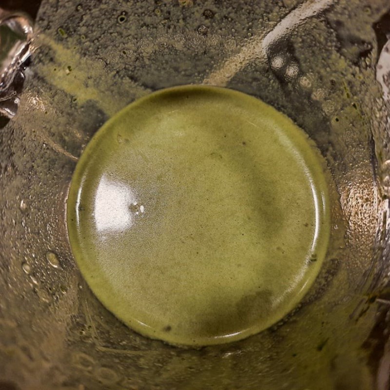 Bước 2 Pha hỗn hợp bột với nước Trà sữa matcha