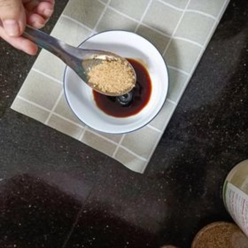 Bước 2 Pha nước sốt trộn bún Bún gạo lứt trộn chay