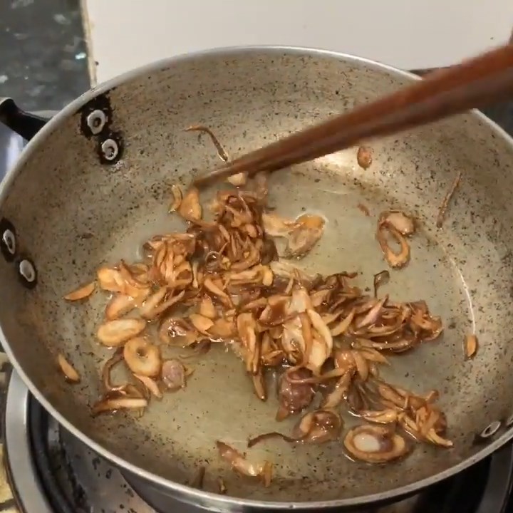 Bước 5 Phi hành tím Nui xương heo chân gà