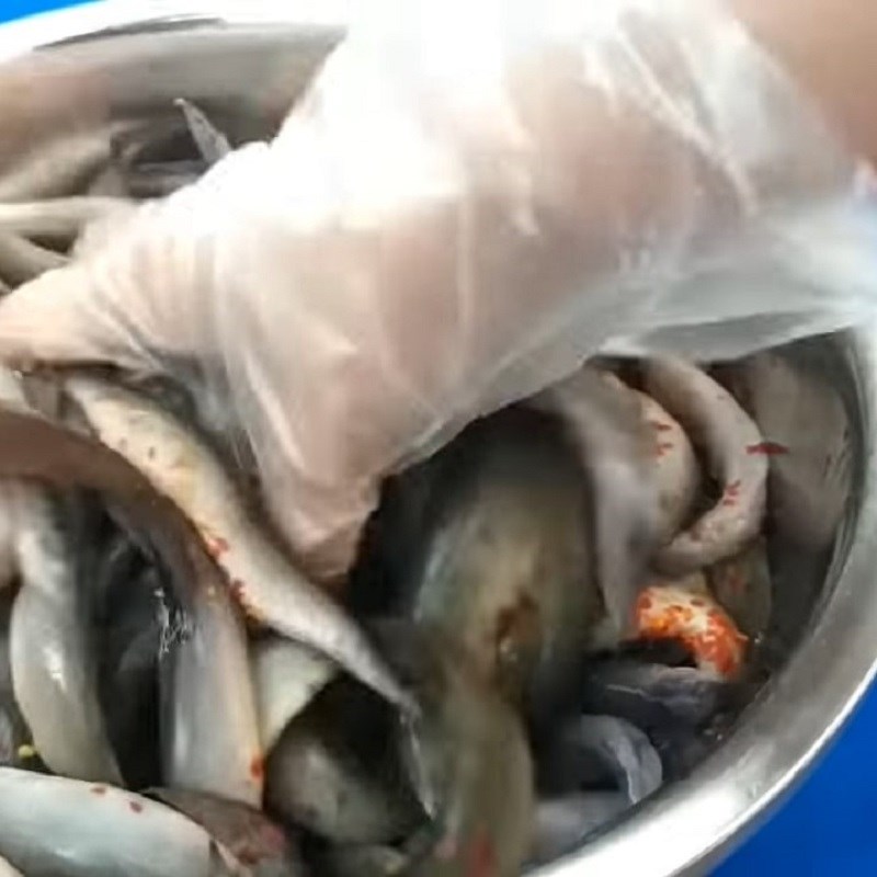 Bước 3 Phơi cá Khô cá chạch