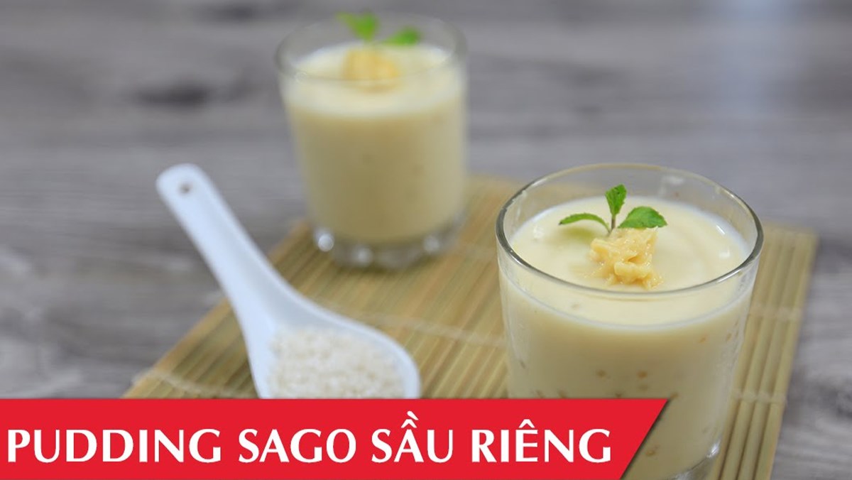 Pudding sầu riêng