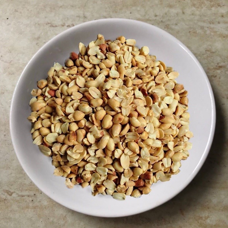 Bước 3 Rang đậu phộng Kem chuối sữa chua (công thức được chia sẻ từ người dùng)
