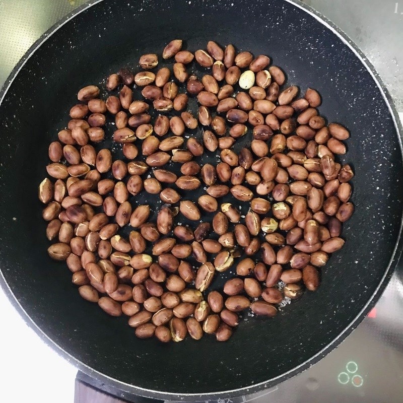Bước 3 Rang đậu phộng Kem chuối sữa chua (công thức được chia sẻ từ người dùng)