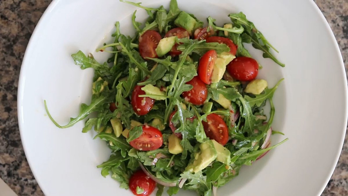 Rocket salad cà chua bơ