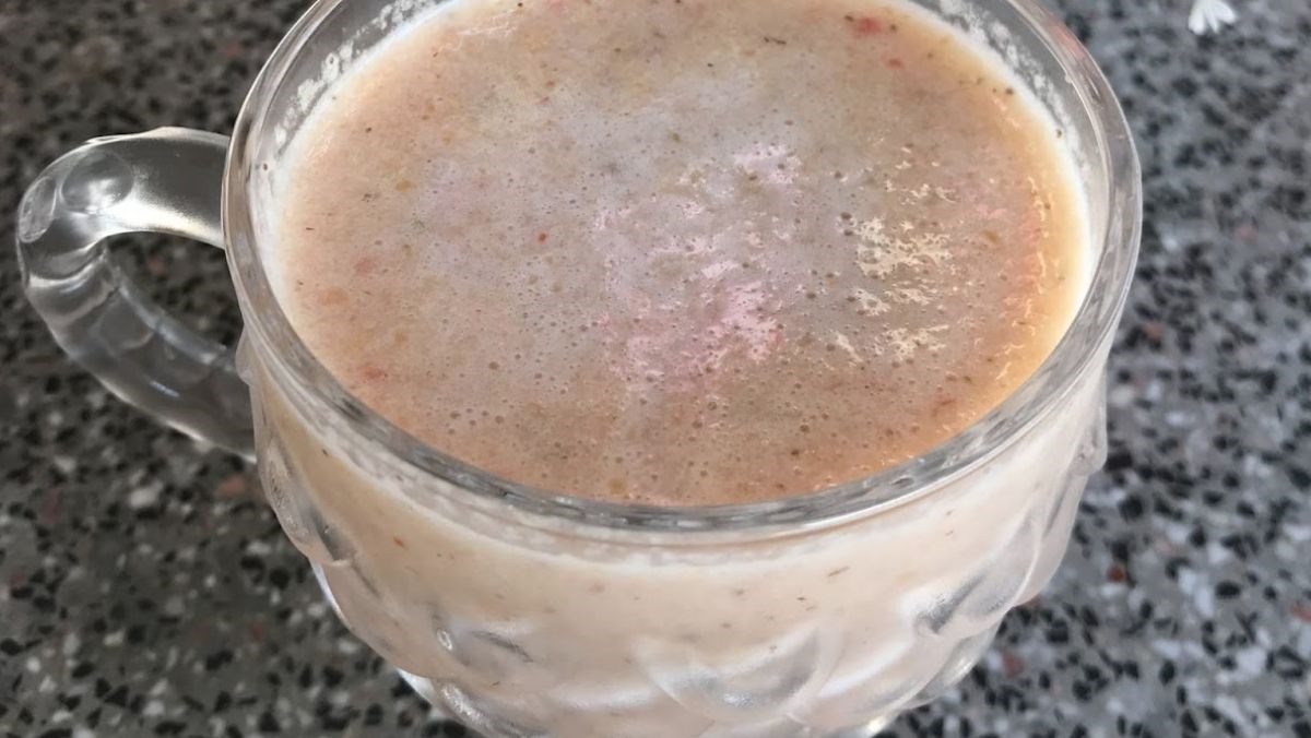 Sinh tố dâu tây mít