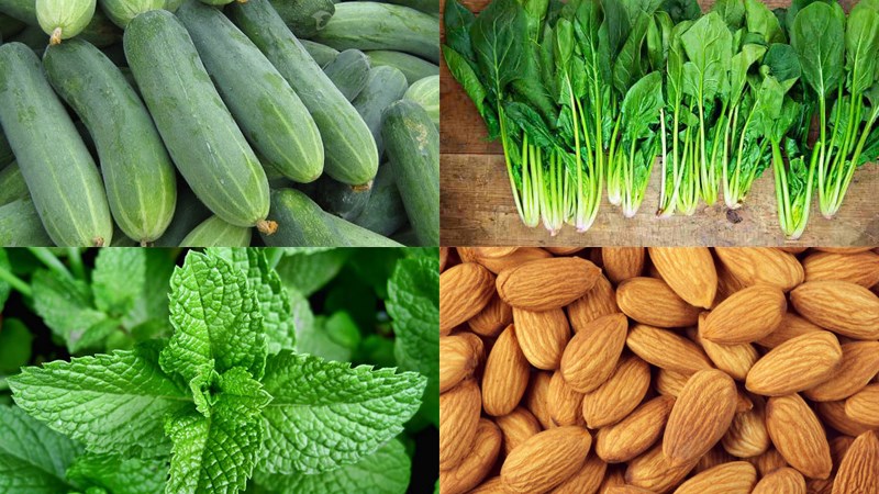 Nguyên liệu món ăn sinh tố dưa leo - dưa chuột