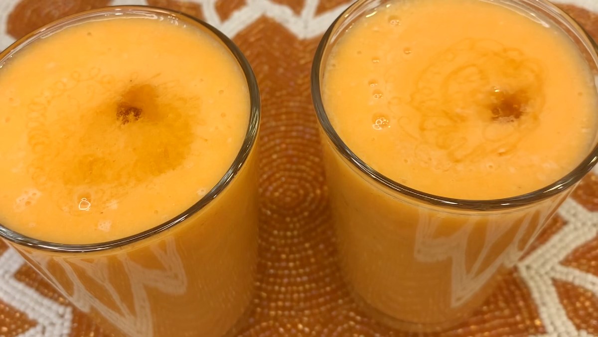 Sinh tố dứa (thơm) cà rốt