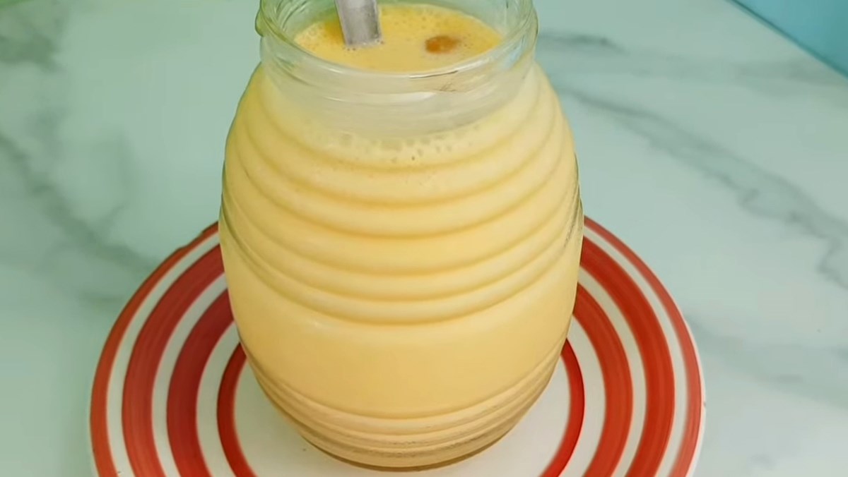 Sinh tố hạt sen bí đỏ