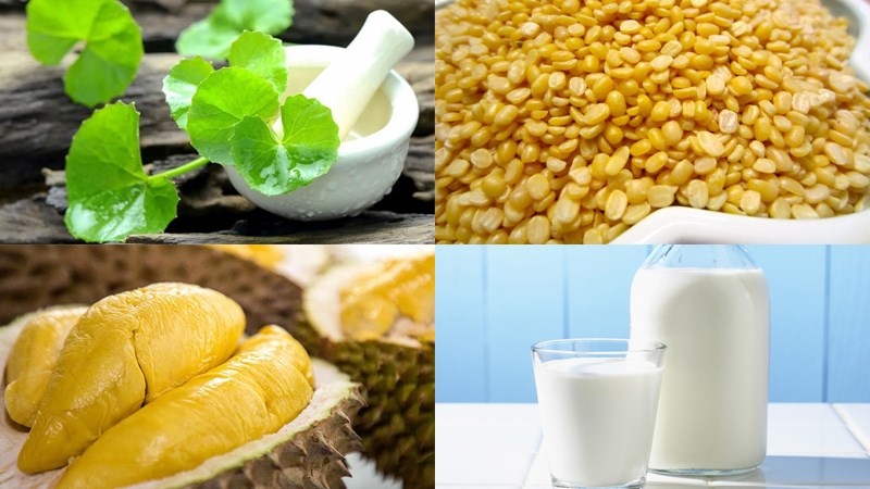 Nguyên liệu món ăn rau má