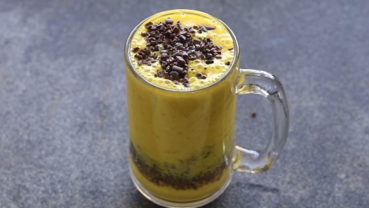 Sinh tố dứa (thơm) hạt chia