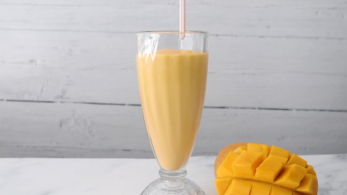 Sinh tố xoài sữa đặc