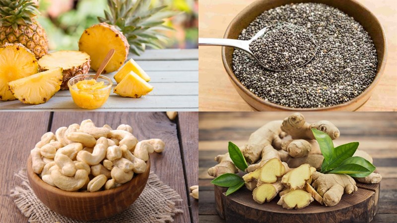 Nguyên liệu món ăn sinh tố dứa (thơm)