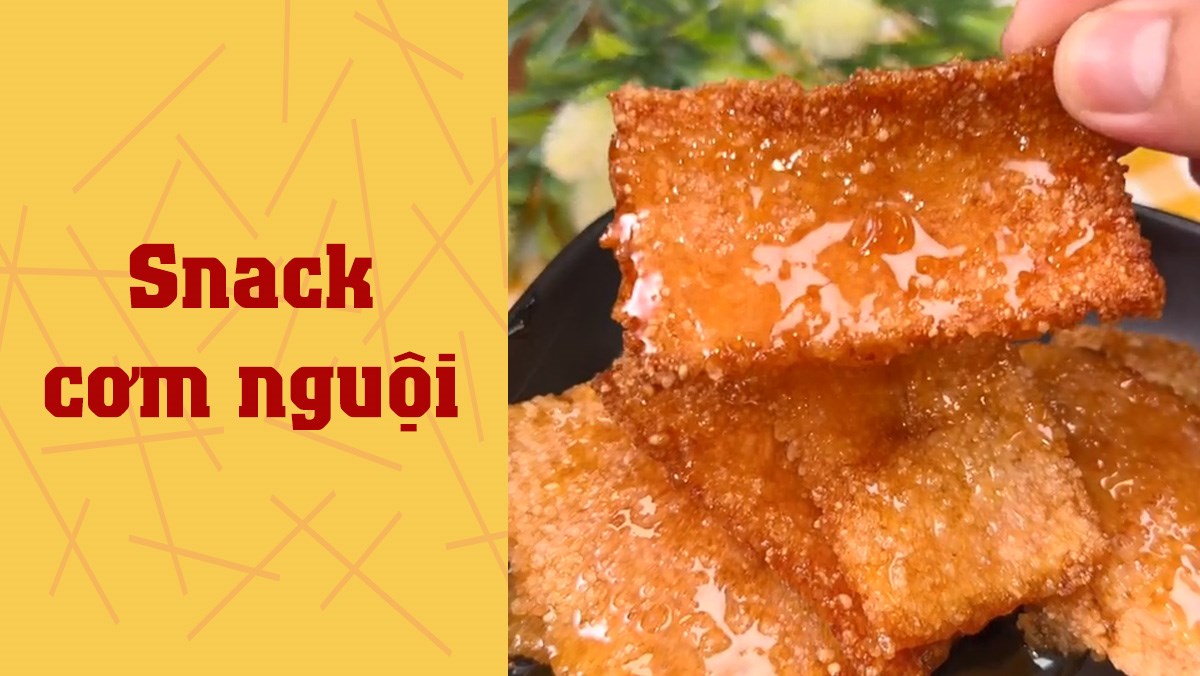 Snack cơm nguội (Công thức được chia sẻ từ TikTok Cách Nấu Ngon cùng Cách Nấu Ngon)