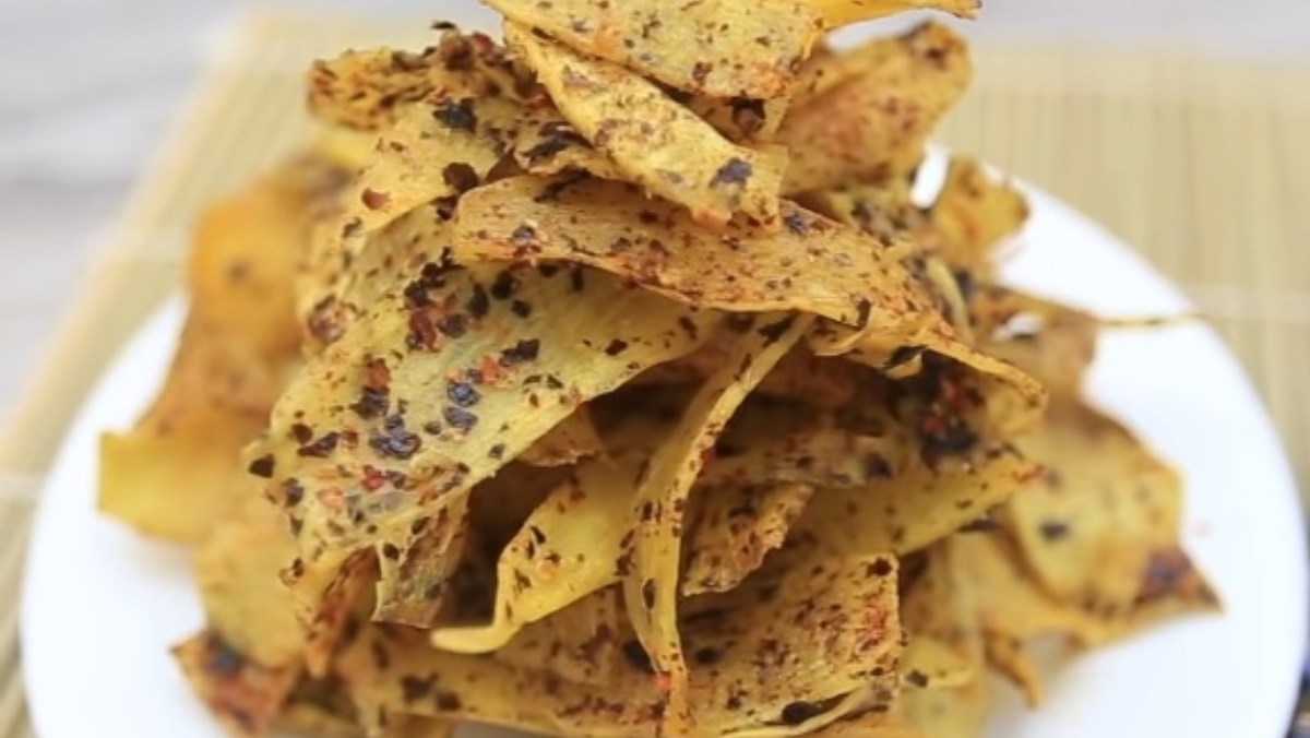 Snack khoai lang rong biển
