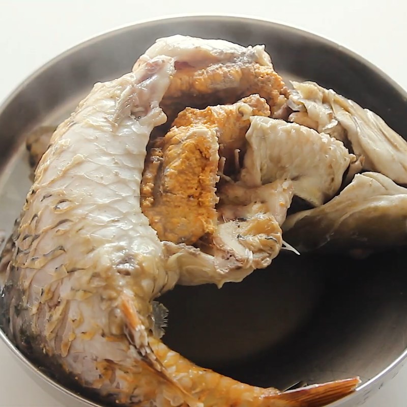 Bước 1 Sơ chế cá chép Cháo cá chép