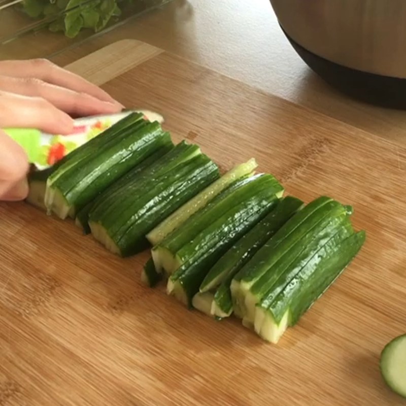 Bước 1 Sơ chế các loại rau cuốn Gỏi cuốn bò xào sả