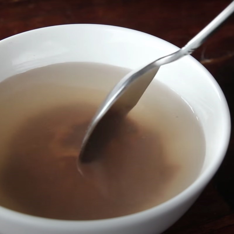 Bước 2 Sơ chế các nguyên liệu khác Bún bò giò heo