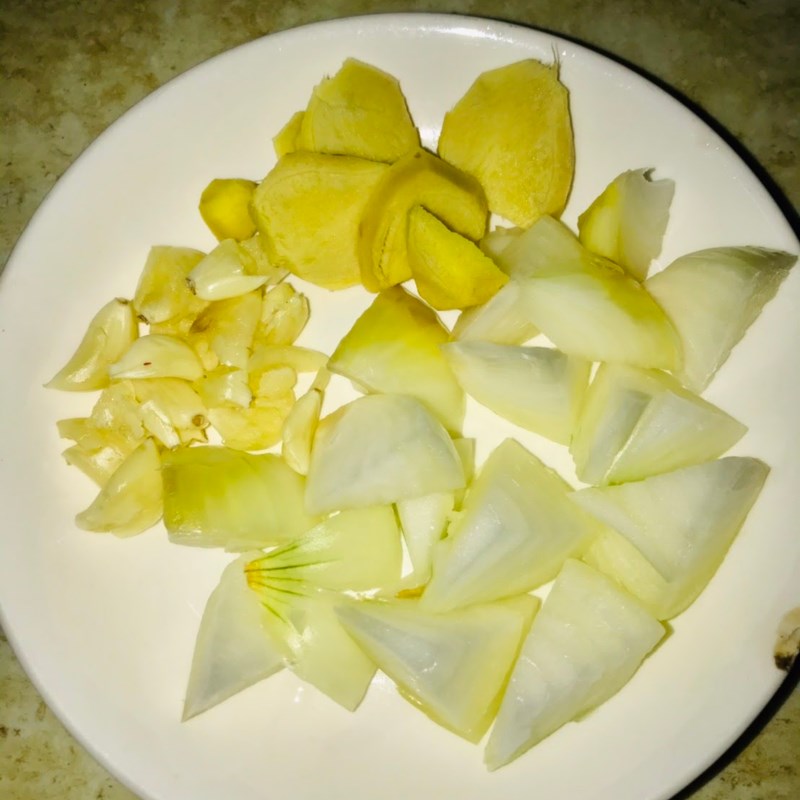 Bước 2 Sơ chế các nguyên liệu khác Kim chi cải thảo Hàn Quốc (công thức được chia sẻ từ người dùng)