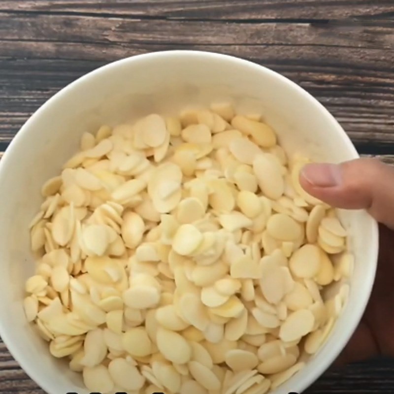 Bước 1 Sơ chế đậu Chè đậu ván