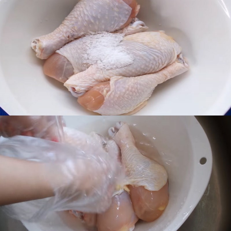 Bước 1 Sơ chế đùi gà Đùi gà nướng bơ tỏi