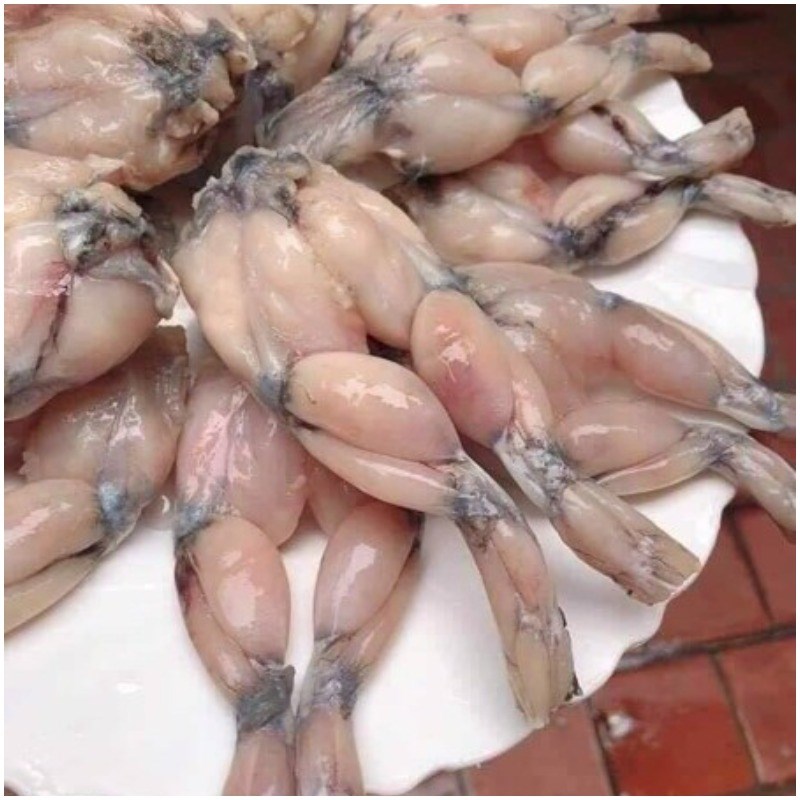 Bước 1 Sơ chế ếch Ếch nướng mọi