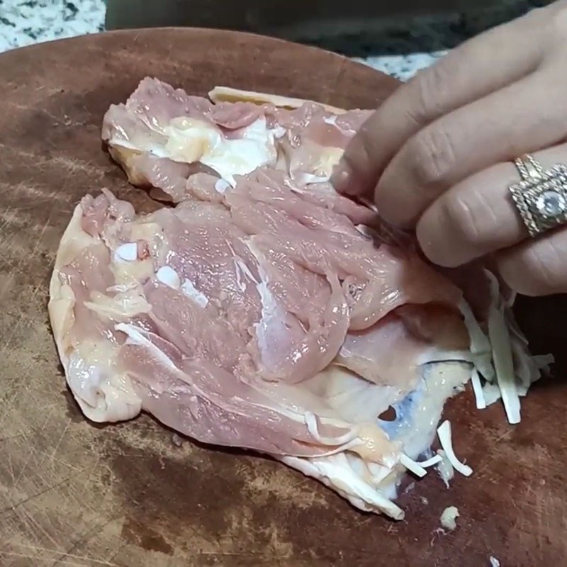 Bước 1 Sơ chế gà Cơm tấm gà nướng