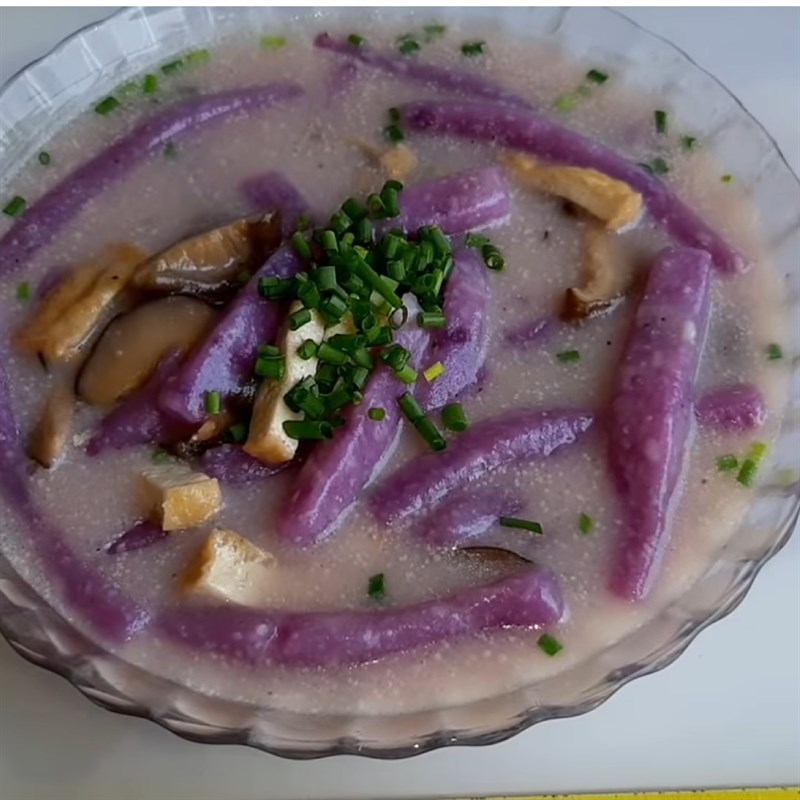 Bước 6 Thành phẩm Bánh canh khoai mỡ chay