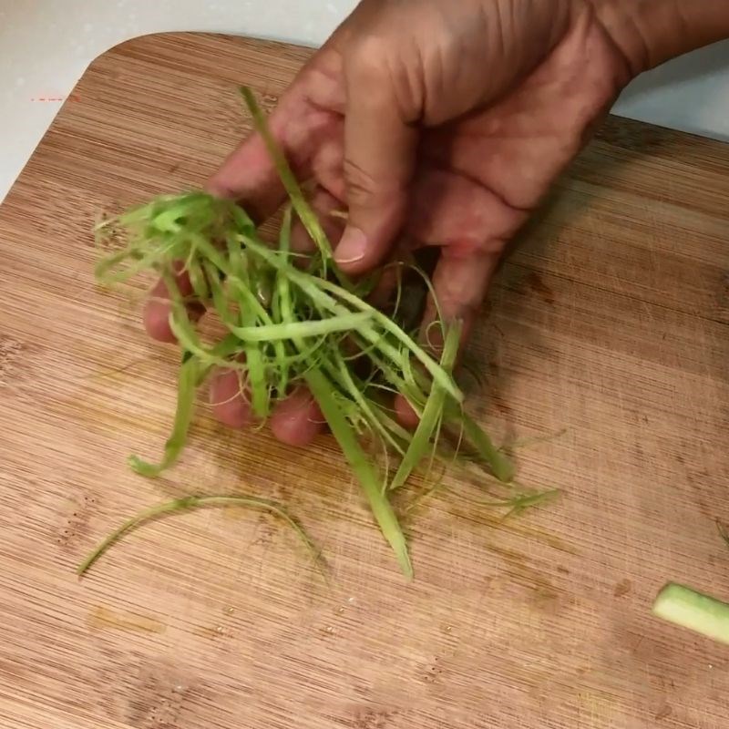 Bước 1 Sơ chế măng tây Nước măng tây