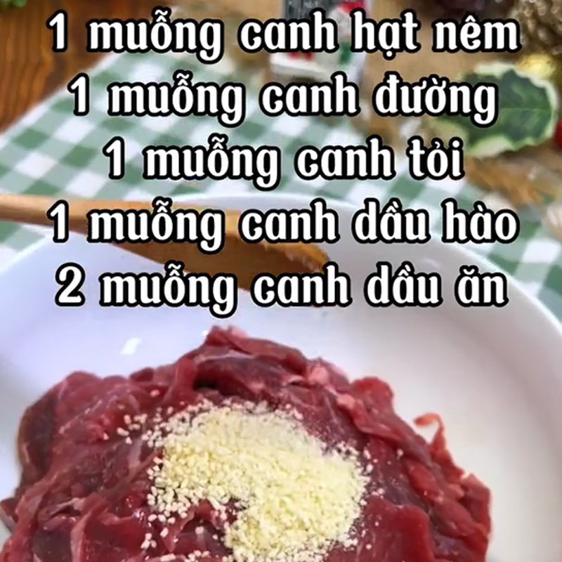 Bước 1 Sơ chế nguyên liệu Lẩu bò mắm ruốc (Công thức từ TikTok Cách Nấu Ngon cùng Cách Nấu Ngon)