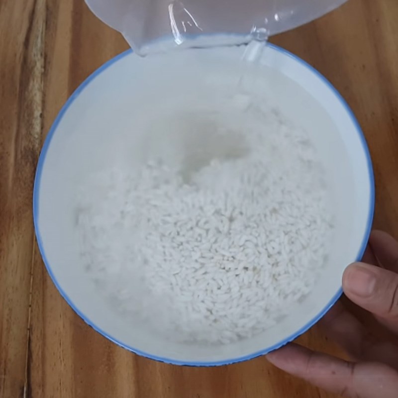 Bước 1 Sơ chế nguyên liệu Chè đậu trắng