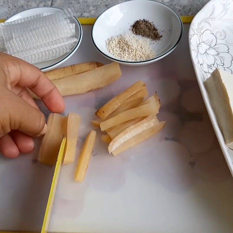 Bước 1 Sơ chế nguyên liệu Thịt vịt chay