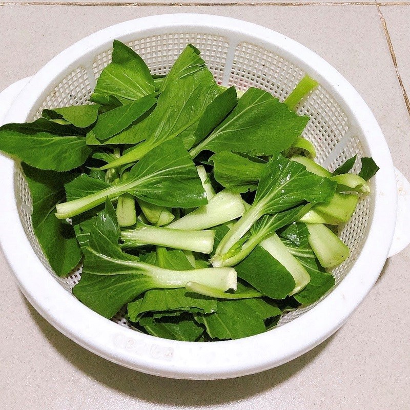 Bước 1 Sơ chế nguyên liệu Miến trộn giảm cân eat clean