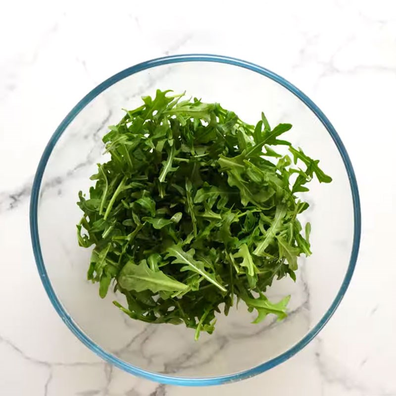 Bước 2 Sơ chế nguyên liệu Rocket salad phô mai giấm