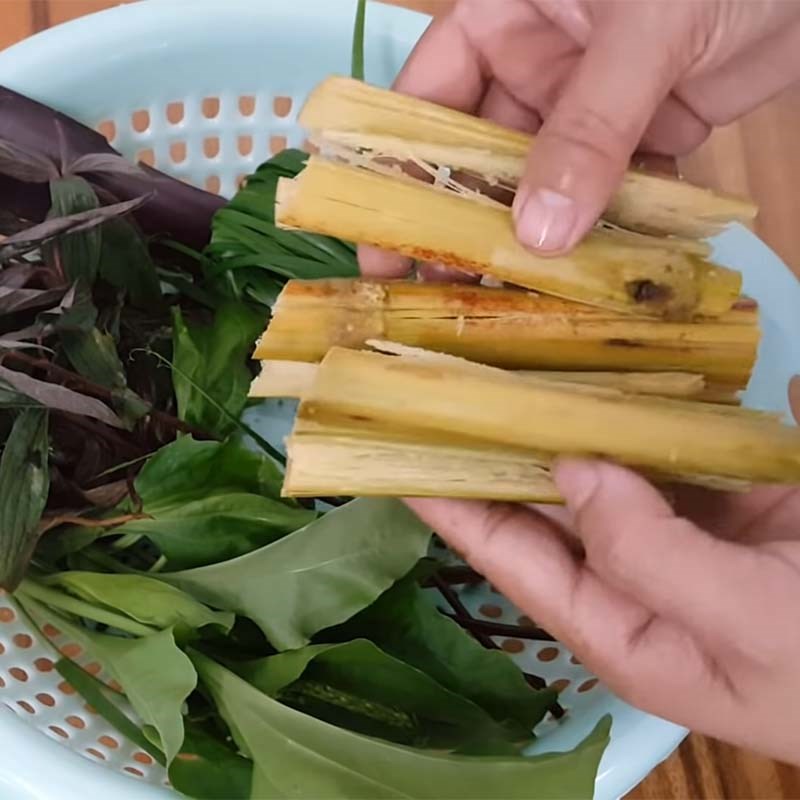 Bước 1 Sơ chế nguyên liệu Nước mát