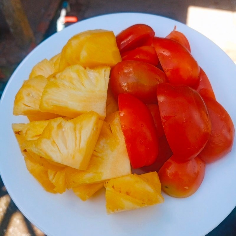Bước 1 Sơ chế nguyên liệu Bánh canh nấm chay (Công thức được chia sẻ bởi Tiktok Bếp chay XANH)