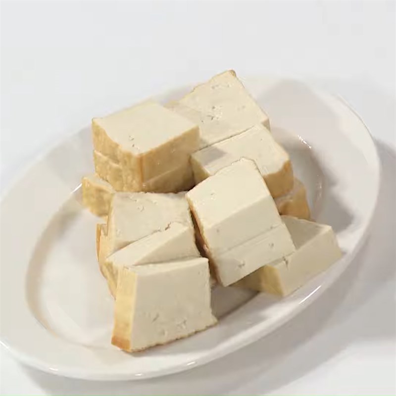 Bước 1 Sơ chế nguyên liệu Đậu hũ kho sườn chay