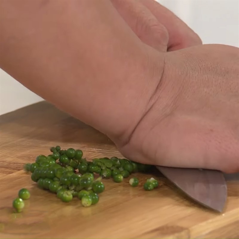 Bước 1 Sơ chế nguyên liệu Đậu hũ kho sườn chay
