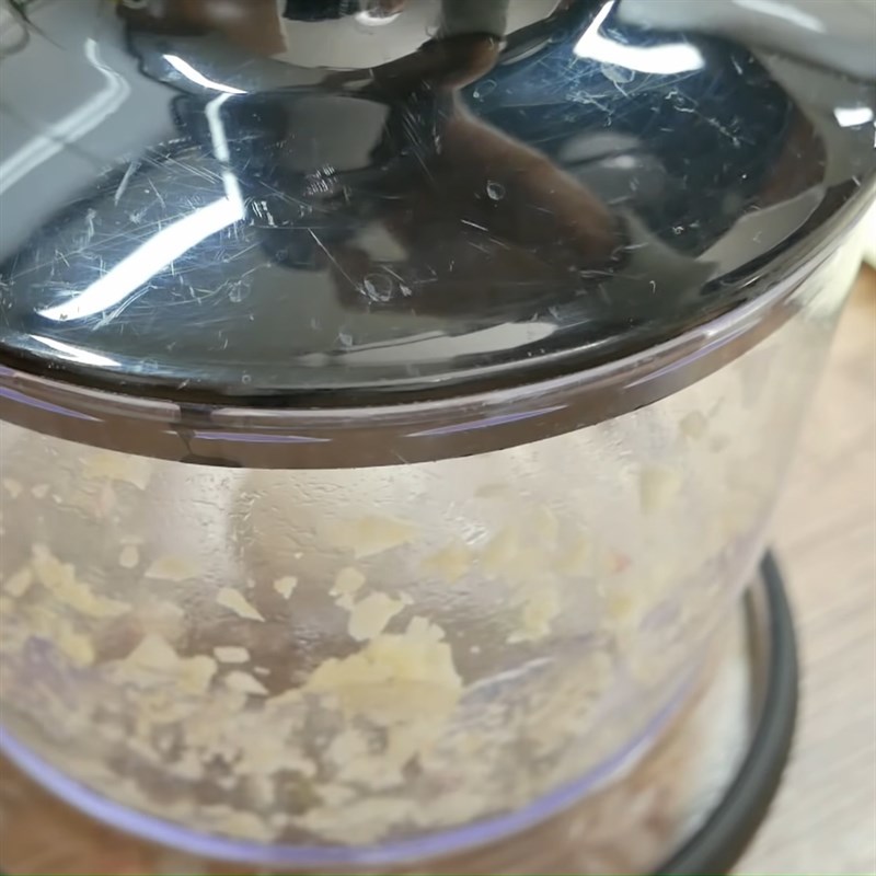 Bước 1 Sơ chế nguyên liệu Đậu hũ kho tương