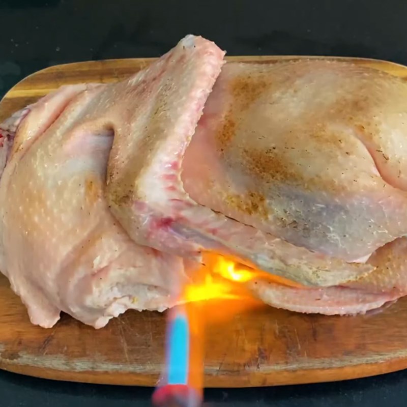 Bước 1 Sơ chế thịt vịt Vịt xào lăn