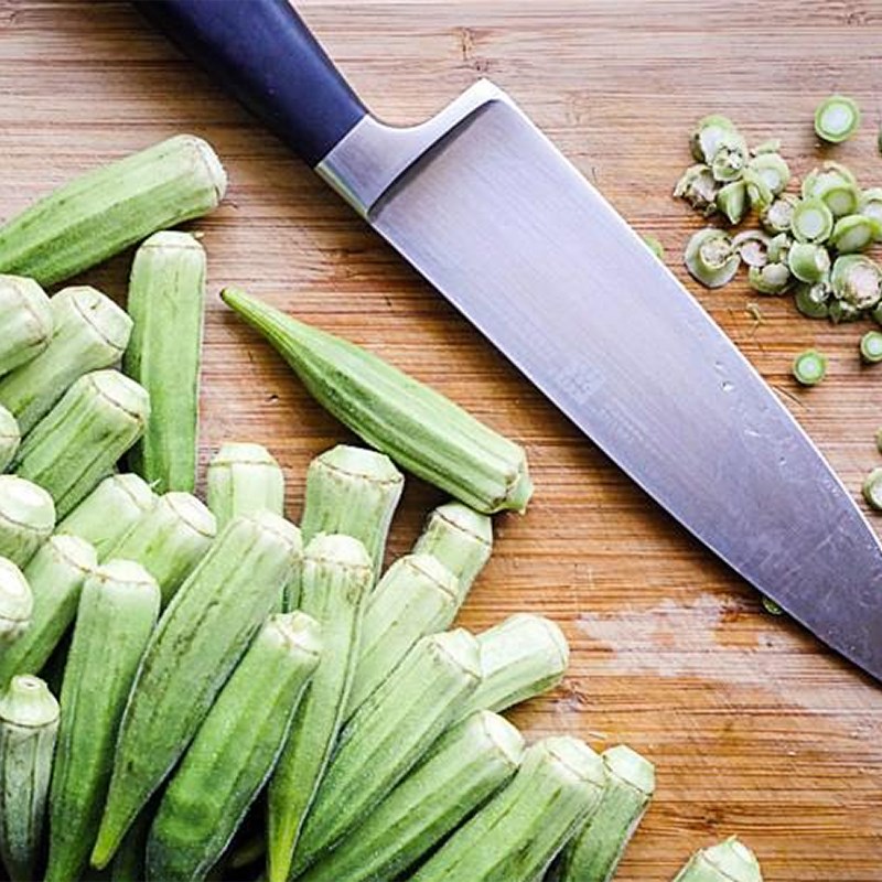 Bước 1 Sơ chế nguyên liệu Canh chua lá giang