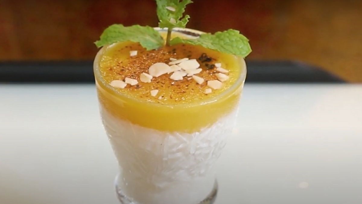 Sữa chua sốt dứa tách lớp