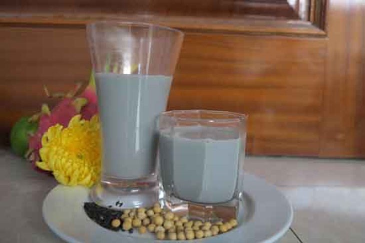 Sữa đậu nành mè đen