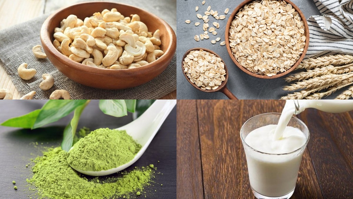 Nguyên liệu món ăn sữa hạt điều